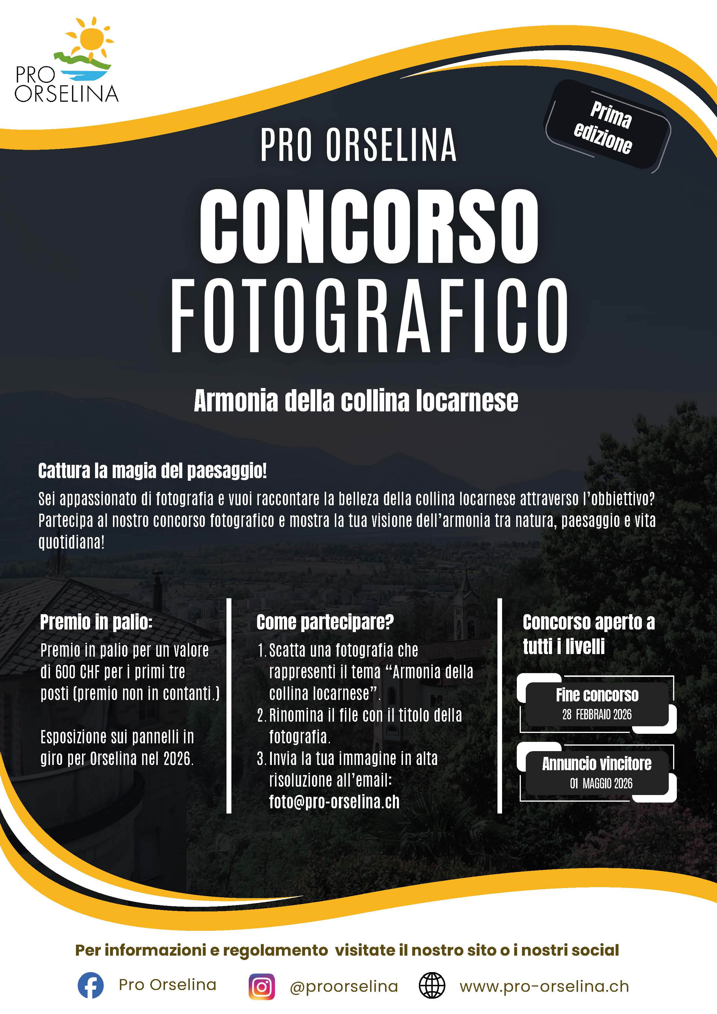 Concorso fotografico con bando Pagina 1