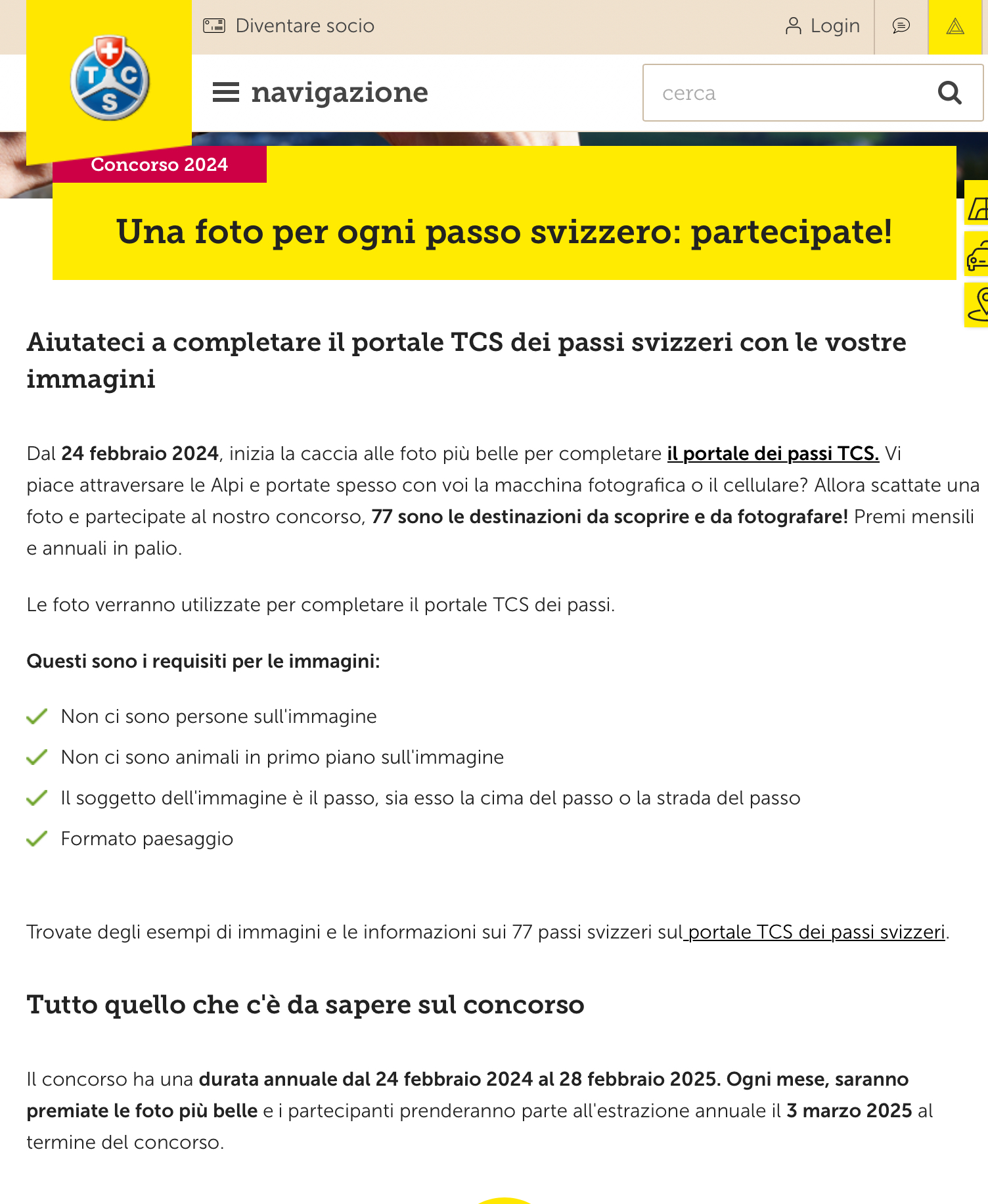 Concorso TCS