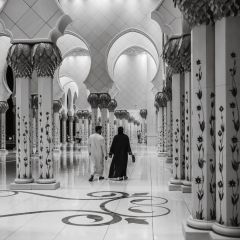 6  black   white  abu dhabi